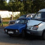 авто авария в Уфе на Уфимском шоссе