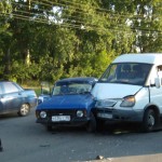 авто авария в Уфе на Уфимском шоссе