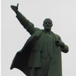 Ленин на площади Ленина в Уфе